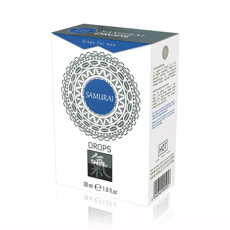 Shiatsu Gotas Samurai Drops For Men 30ml