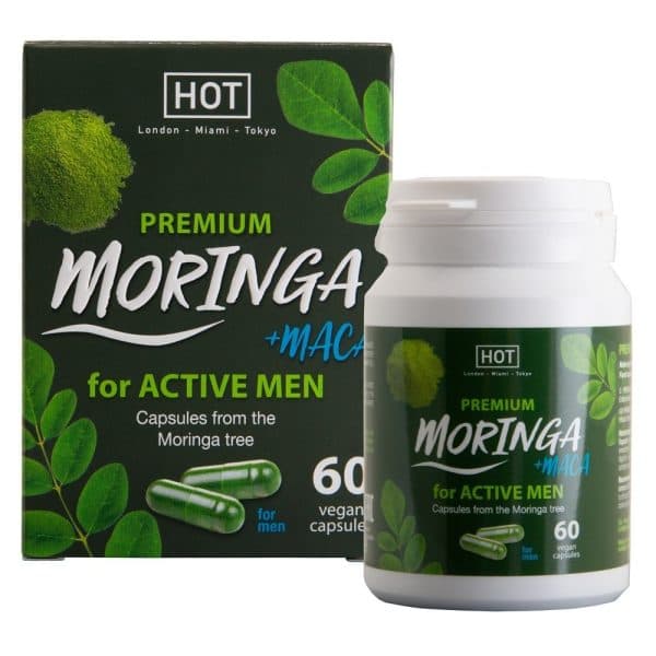 Hot - Moringa Bonés Para Homens 60 Unidades