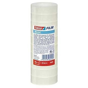 Fita Adesiva 19mmx33mts Clear Tesa Basic x 4un