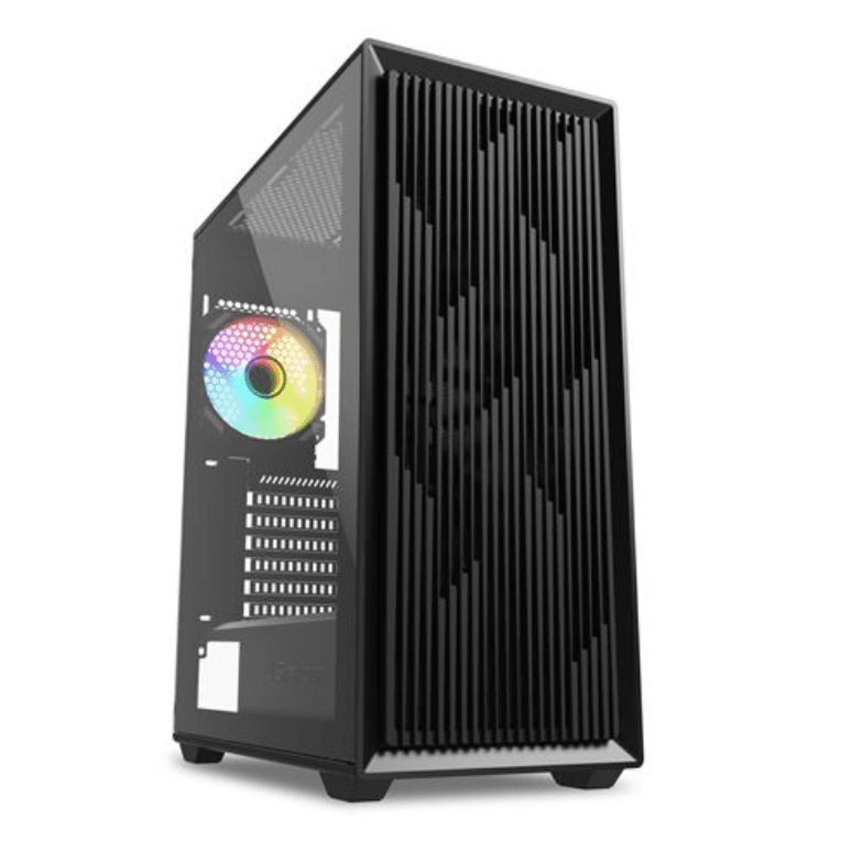 Sharkoon VK2 RGB ATX Vidro Temperado Preto