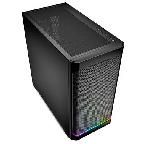Sharkoon MK4 RGB Strip Micro Preto Micro ATX Mini-ITX RGB