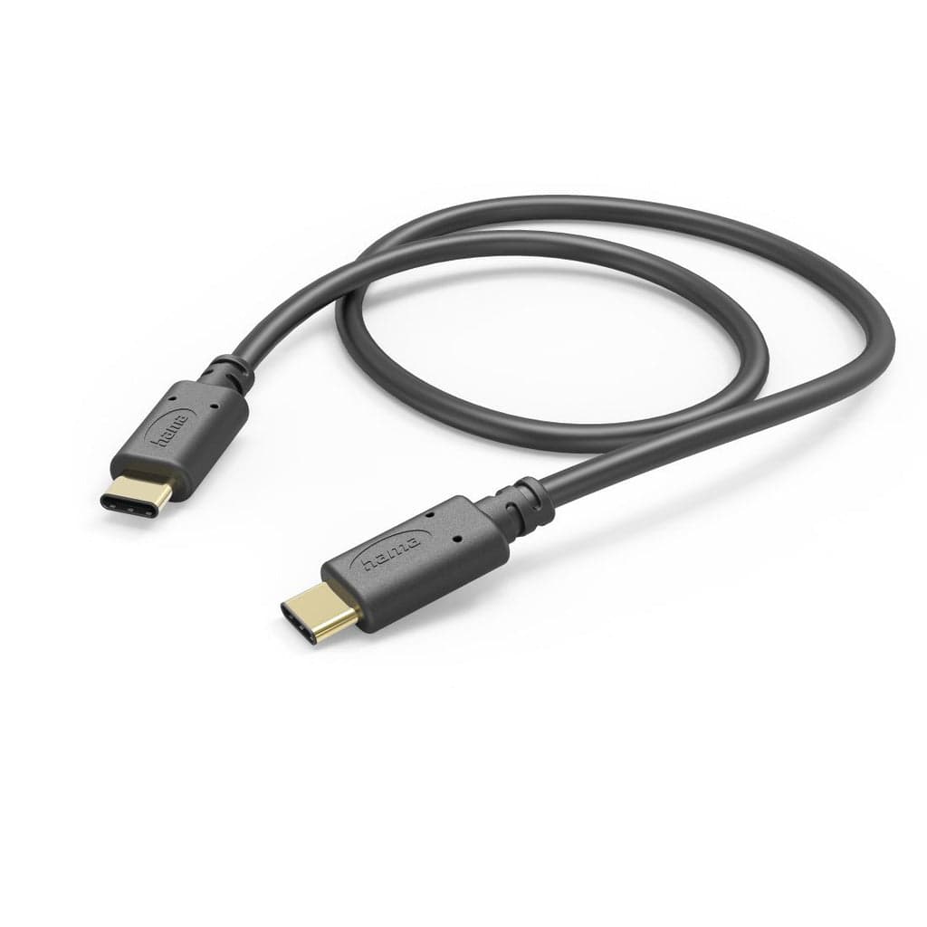 Hama Cabo 3A USB Type-C 1.5m Preto - 00201591