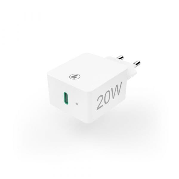Hama Mini Carregador 220W PD/QC USB-C 20W White - 00201652