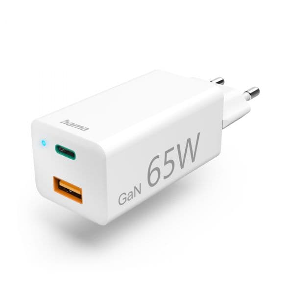 HAMA Carregador de Notebook Universal USB-C , 1X USB-C P, 65W