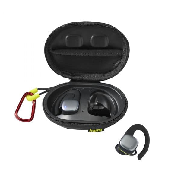 Hama Auriculares Bluetooth TWS Spirit Athletics Black