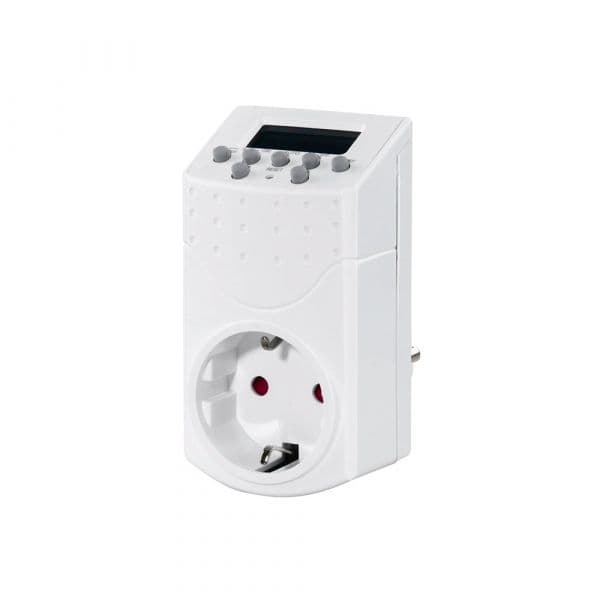 Hama Tomada Temporizador Digital Semanal 250V Branco Mini HAM223306