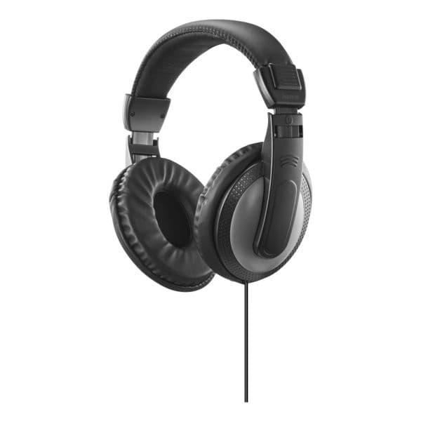 Hama ShellTV II Fones de Ouvido Supraaurais com Fio 6m Preto