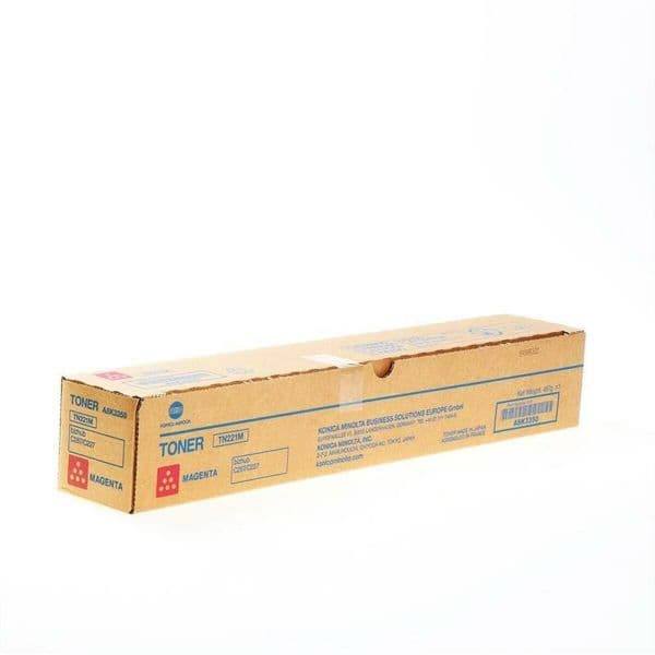 Tinteiro Konica Minolta TN221M Magenta A8K3350