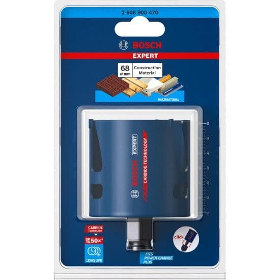 Bosch Serra Craneana Expert Construction Material 68X60MM - 10082523