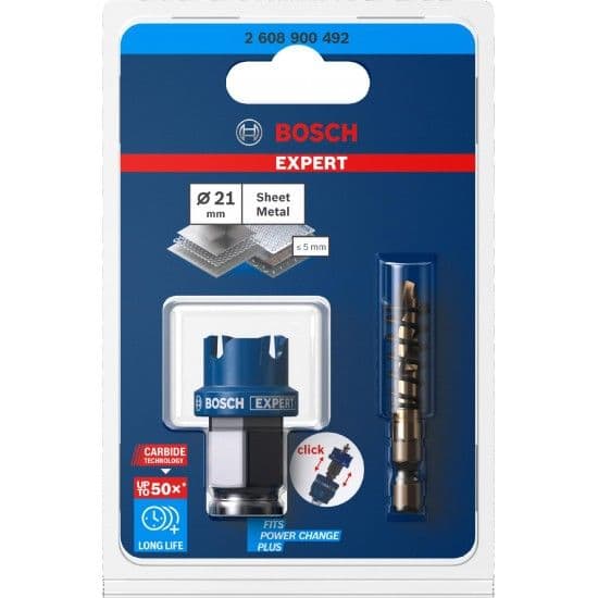 Serra craneana EXPERT Sheet Metal, 21 x 5 mm refª 2608900492 BOSCH