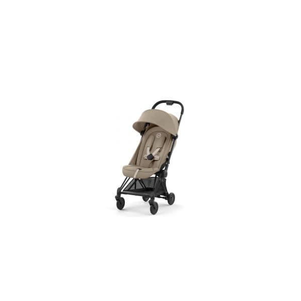 Cybex Coya Matt Black Cozy Beige