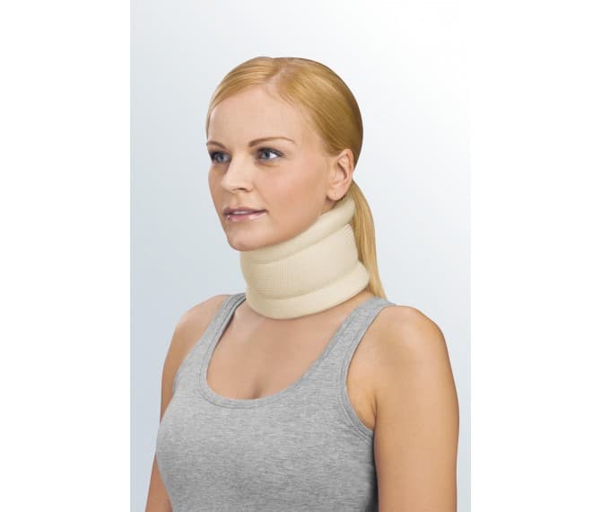 Colar semi rigido 7cm (2, BEGE)