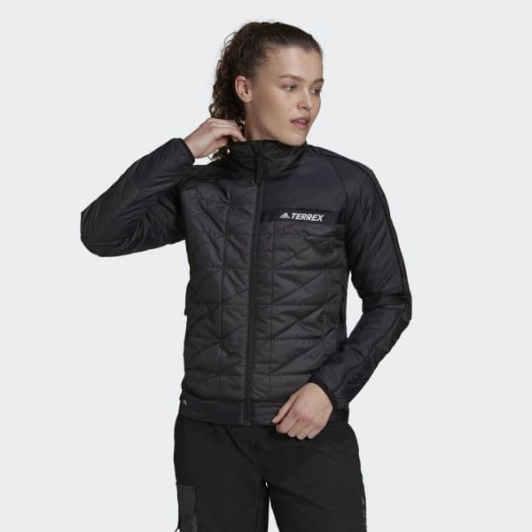 adidas Casaco Feminino com Isolamento em Material Sintético Multi TERREX Black M - H53420-M