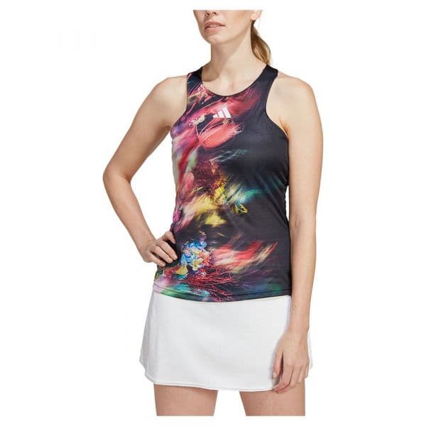 Adidas Mel Sleeveless T-shirt Preto M Mulher