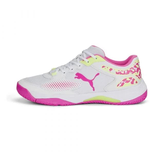 Puma Sapatilhas de Pádel Solarcourt Rct Branco Cor de Rosa 137716-95254, 37.5