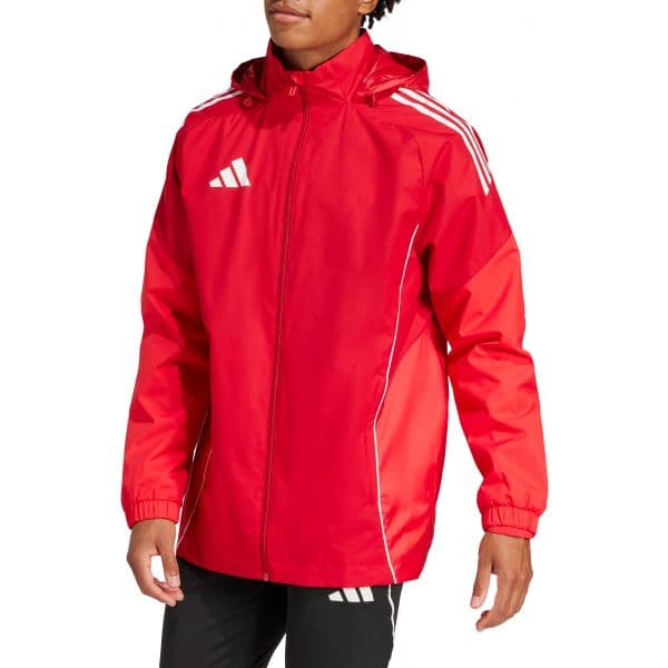 Adidas Casaco com Capuz TIRO25C Aw Jkt ji6503 XL Vermelho