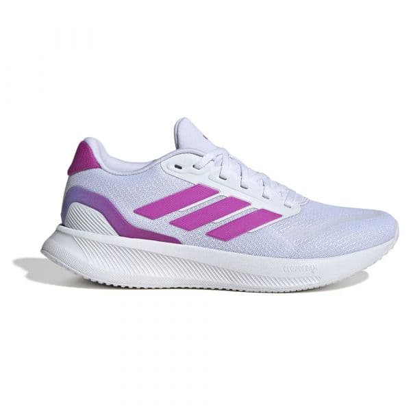 Adidas Sapatilhas de Running Runfalcon 5 Cloud White / Purple Burst / Semi Blue Burst 39 1/3