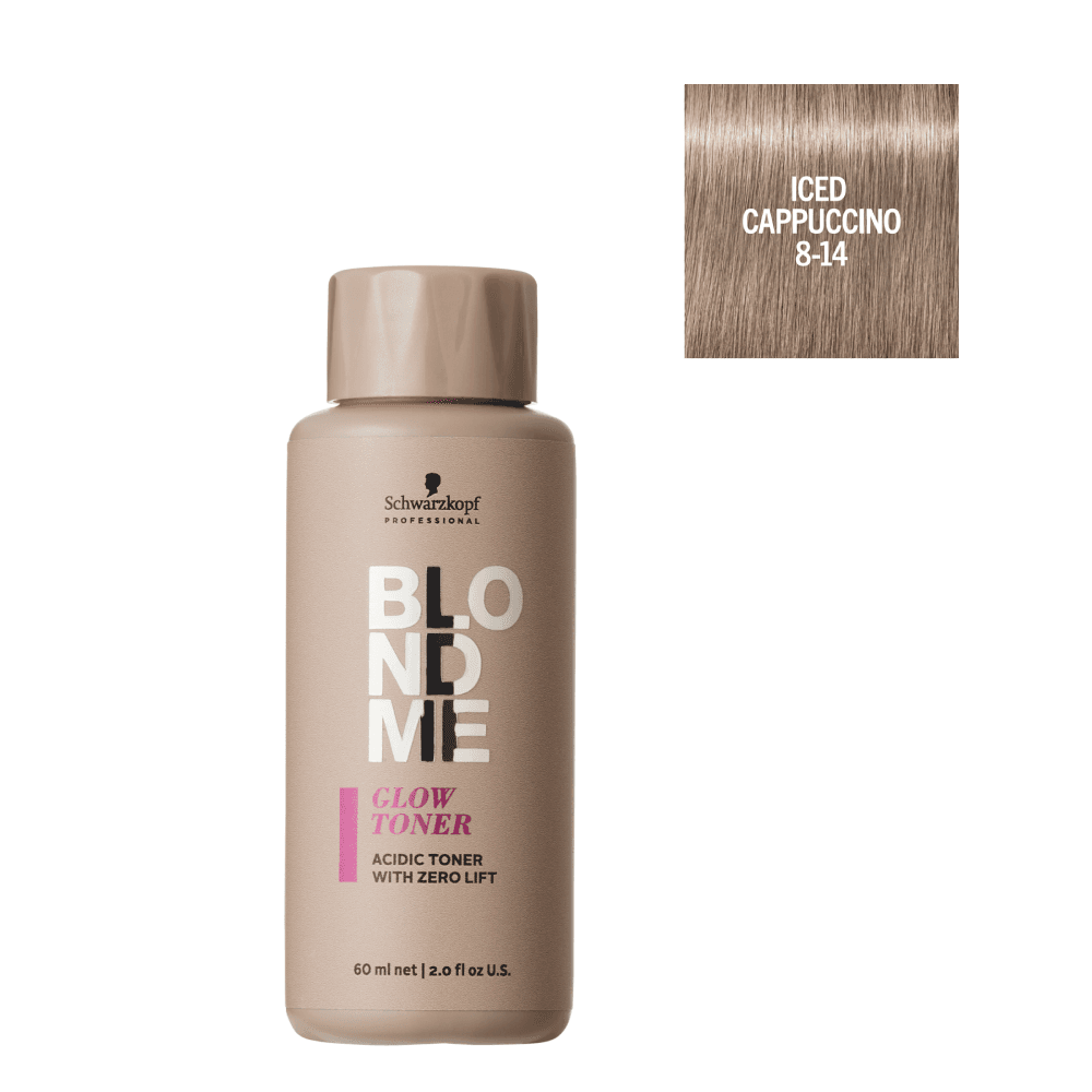 Schwarzkopf BlondMe Tonalizante de Brilho Tom 8-14 #Cappuccino Gelado 60ml