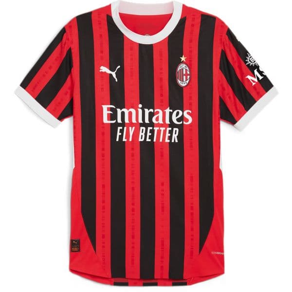 Puma Camisa AC Milan 2024/25 Home Authentic Jersey 774949-01 S Vermelho
