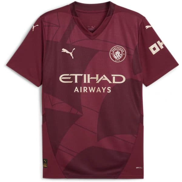 Puma Camisa Manchester City 2024/25 3rd Jersey Men 775201-03 L Bordô