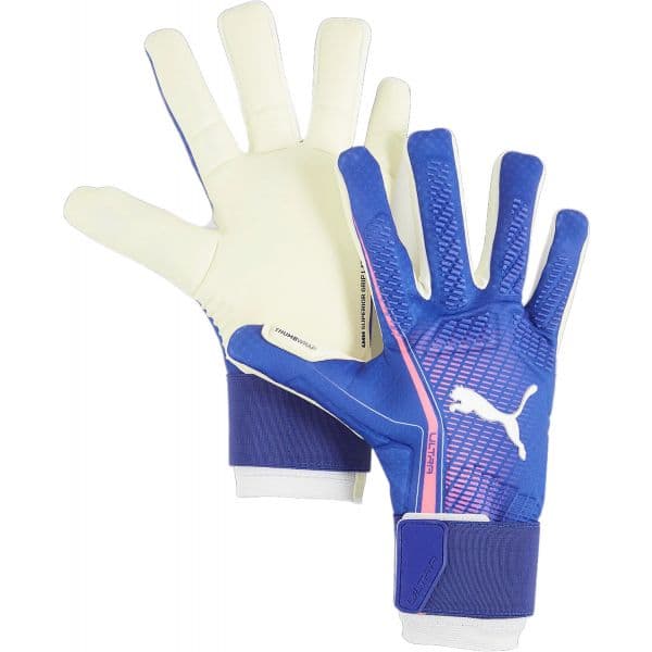 Puma Luvas de Guarda-redes Ultra Ultimate Hybrid 041948-01 8,5 Azul