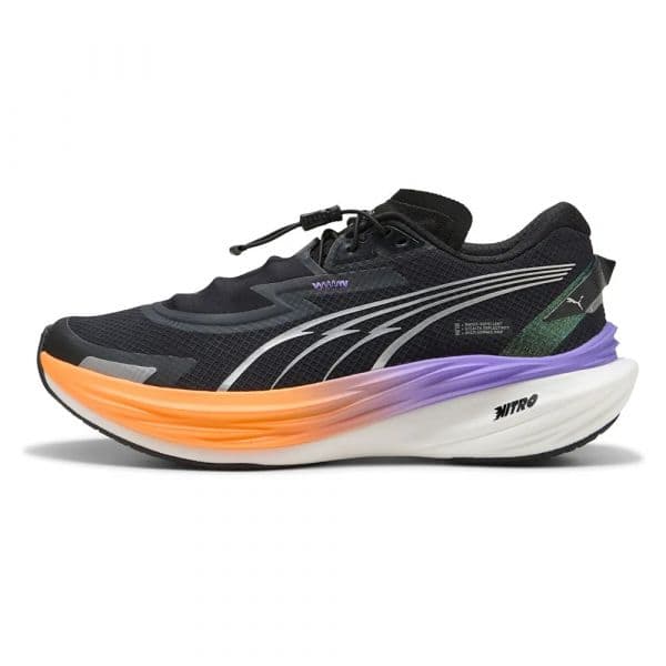 Puma Sapatilhas de Running Deviate Nitro 3 Wtr+ PUMA Black / Dark Amethyst 40