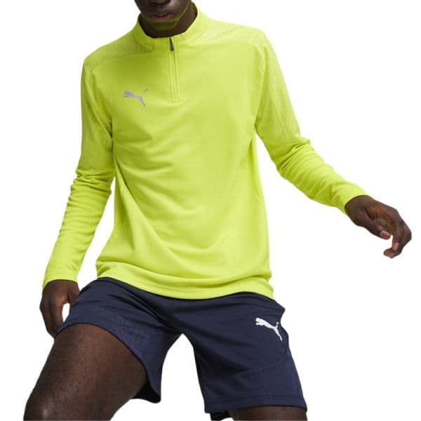 Puma Camisola Teamfinal Training 1/4 Zip Top 658551-30 3XL Amarelo