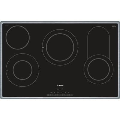 PLACA VITROCERÂMICA BOSCH SERIE 6 PKC845FP1D 4 ZONAS 80CM