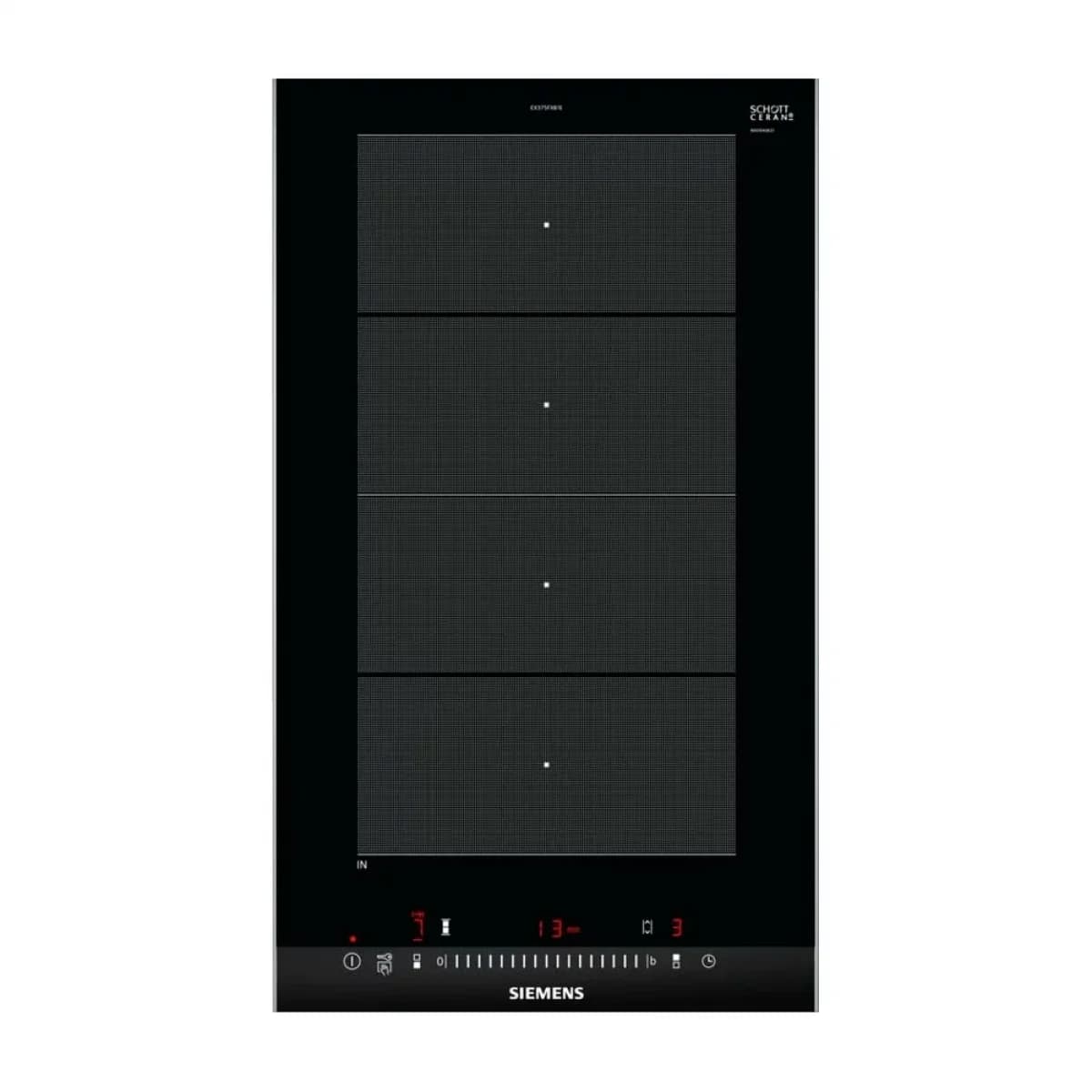 Placa de Indução Siemens EX375FXB1E | Preto, 3700W