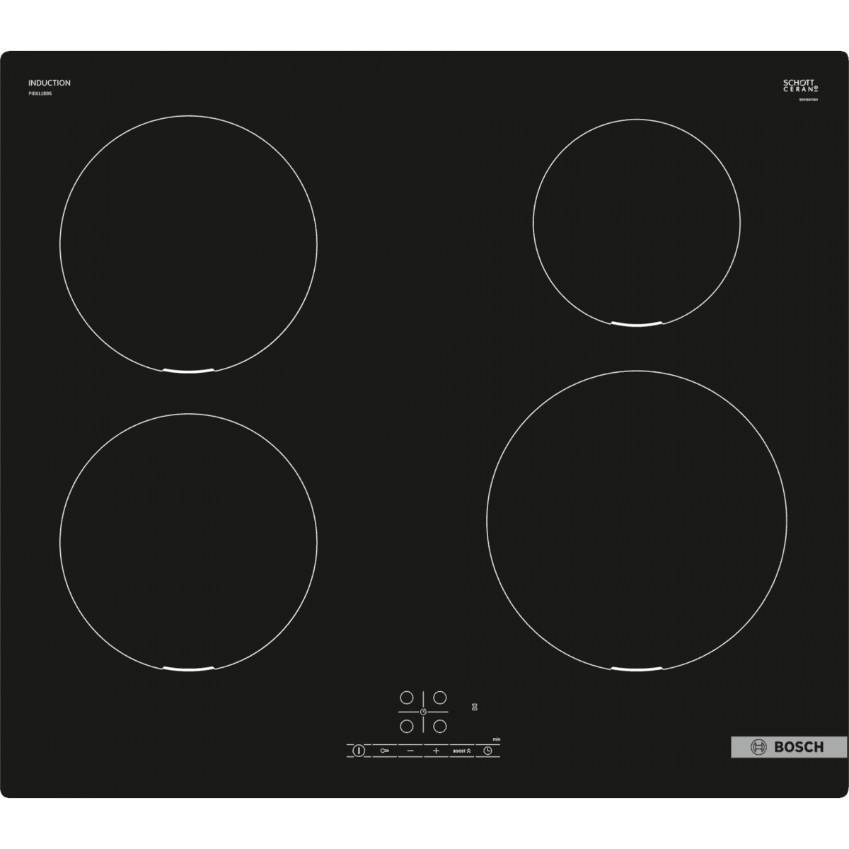 Placa Indução Bosch PIE611BB5E 60cm