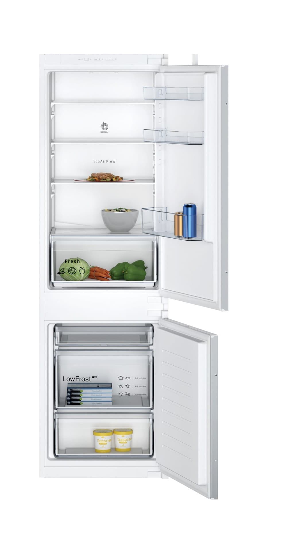 Frigorífico Combinado Balay 3KIE711S 267L Classe E