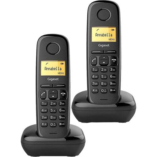 Telefone Sem Fios Gigaset A170 Duo - Preto