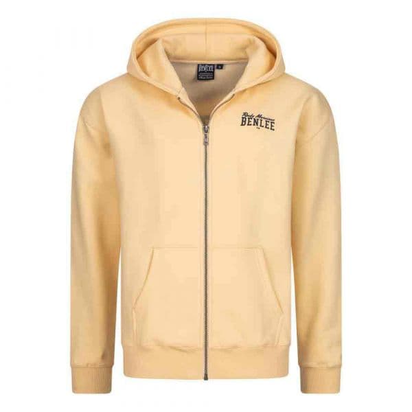 Benlee Full Zip Sweatshirt Beige L Homem