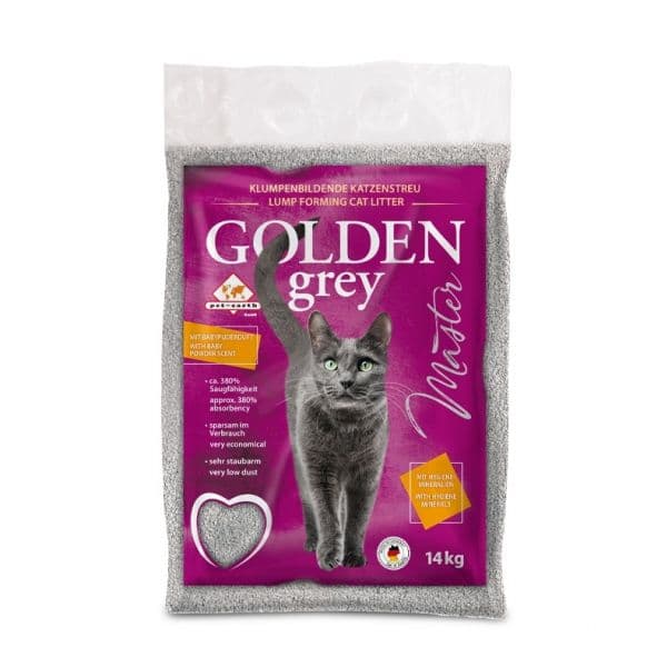 Golden Areia Auto Aglomerante Grey Master 14Kg