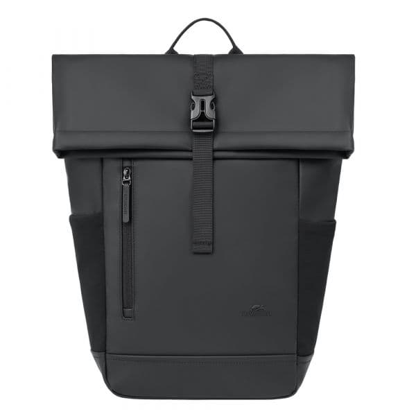 Rivacase Mochila Eden para Portátil até 14" ECO Roll-Top Preto