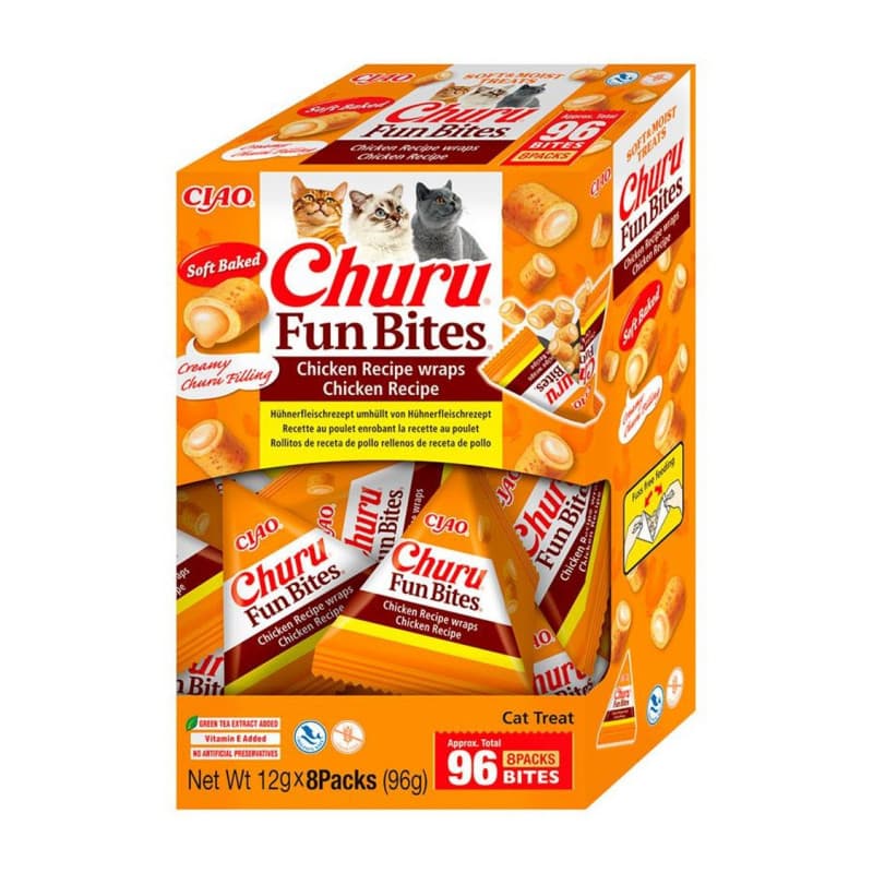 Churu Cat Fun Bites de Pollo