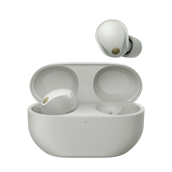 Sony WF-1000XM5 Auriculares Sem fios com cancelamento de ruído Prateados
