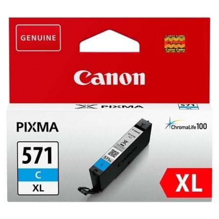 Tinteiro Canon CLI-571C XL 0332C001 Cyan