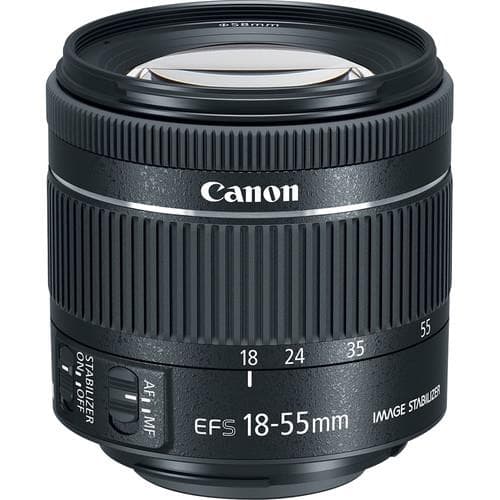 Objetiva Canon EF-S 18-55mm F4-5.6 IS STM