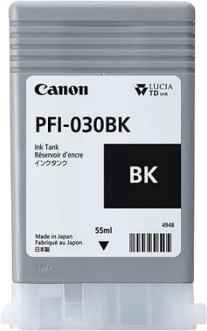 Tinteiro Canon Preto PFI-030 - 55 ml - 3489C001AA