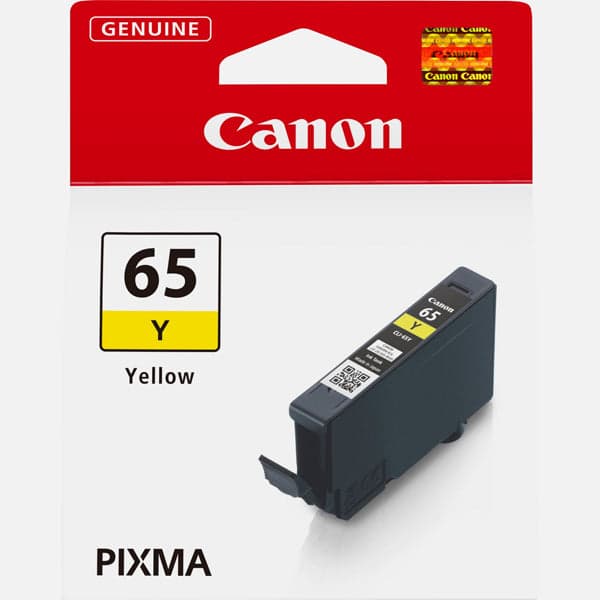 Tinteiro Canon CLI-65Y Amarelo - 4218C001