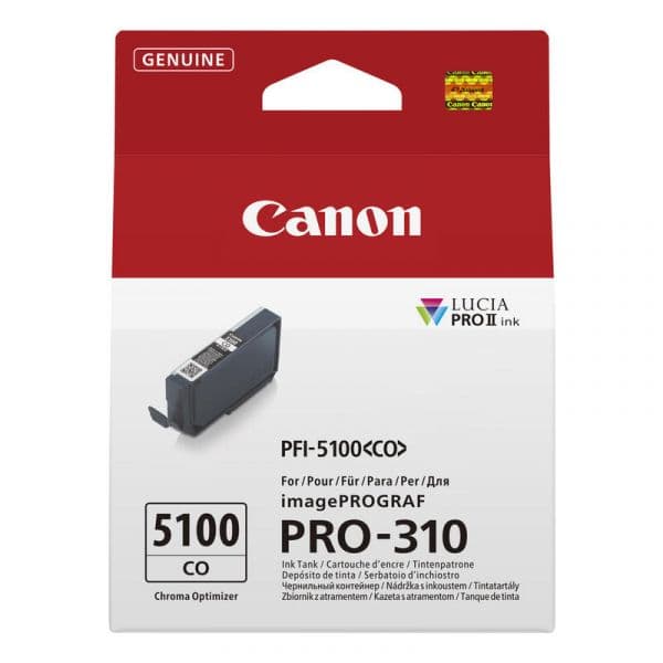 Tinteiro Canon PFI-5100CO Tinteiro Chroma Optimizer 14ml