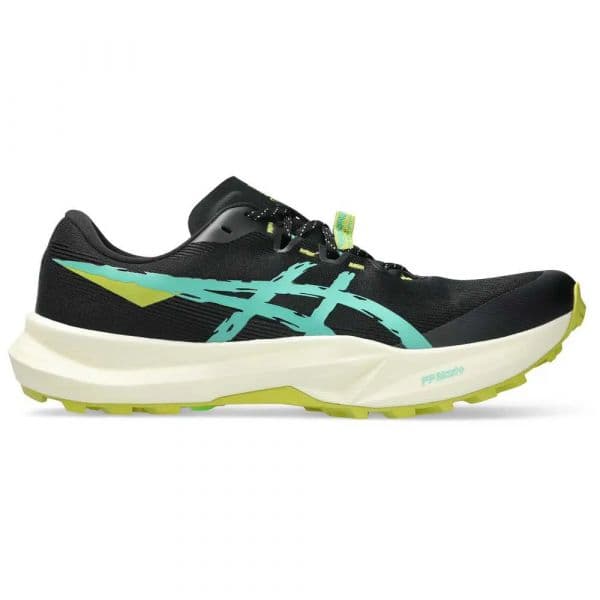 Asics Sapatilhas de Trail Running Fuji Lite 6 Black / Aurora Green 43 1/2