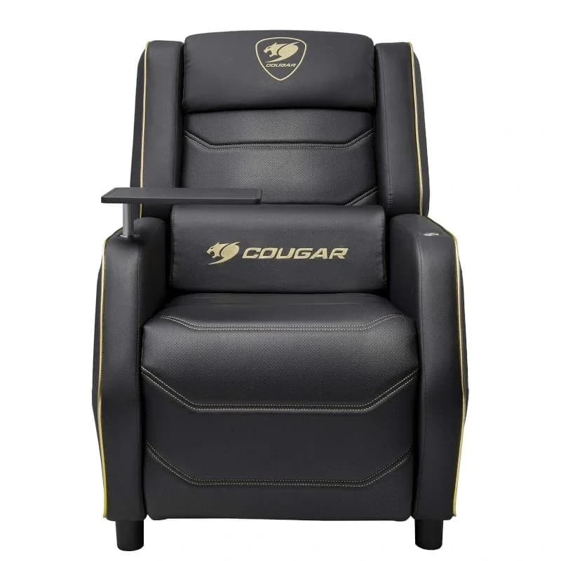 Cadeira Gaming Cougar Pro Royal Preto/Dourado