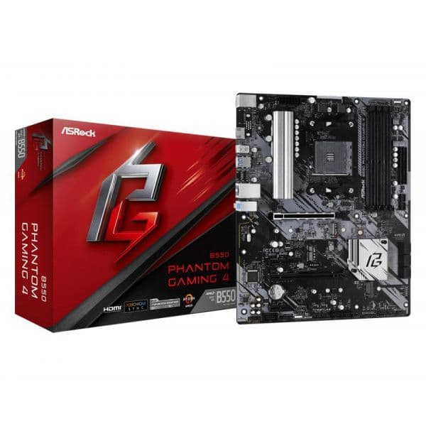 Motherboard ASRock B550 Phantom Gaming 4 - 90-MXBCY0-A0UAYZ