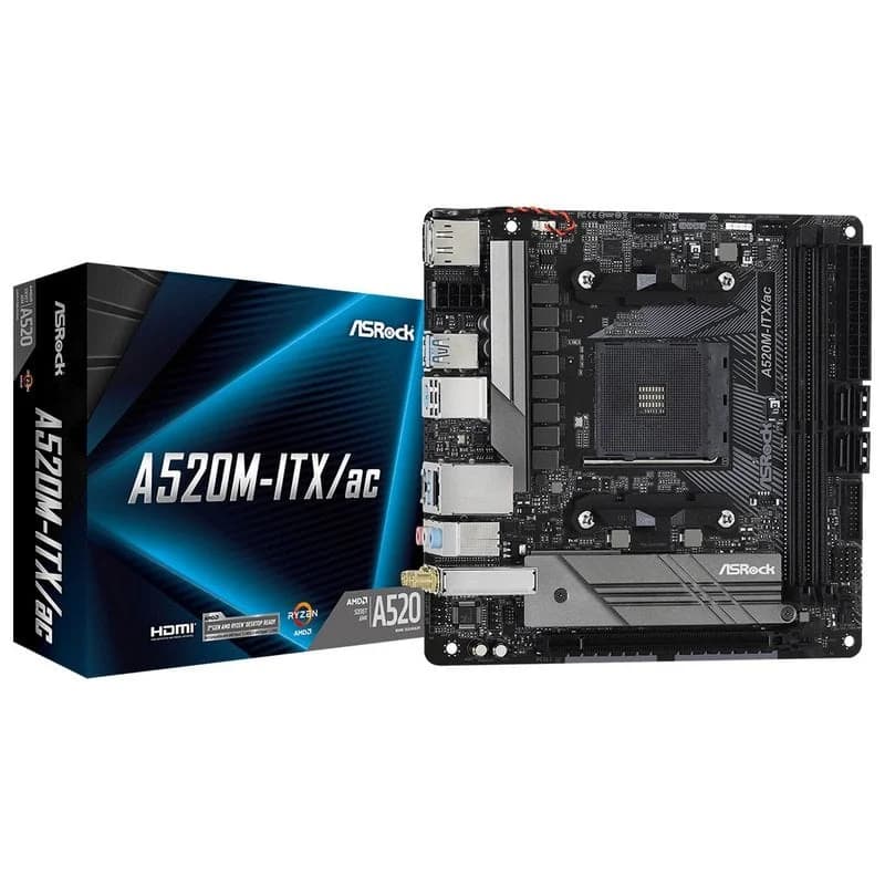 Motherboard AsRock A520M-ITX/AC