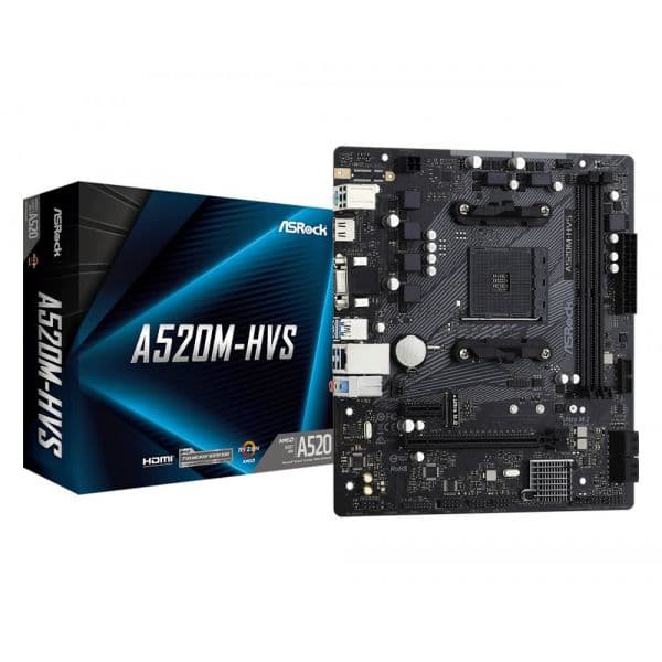 Motherboard ASRock A520M-HVS - 90-MXBE60-A0UAYZ