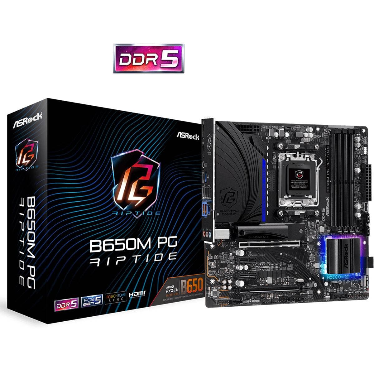 Motherboard Micro-ATX ASRock B650M PG Riptide