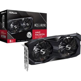 Asrock AMD RX 7600 CHALLENGER OC 8GB GDDR6