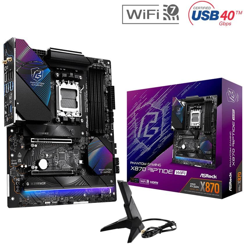 Motherboard ASRock PHANTOM GAMING X870 Riptide WiFi AM5